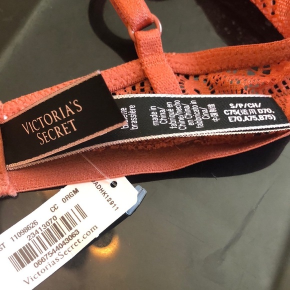 NWT Victoria’s Secret sexy lace brallete rust colo - Picture 4 of 5